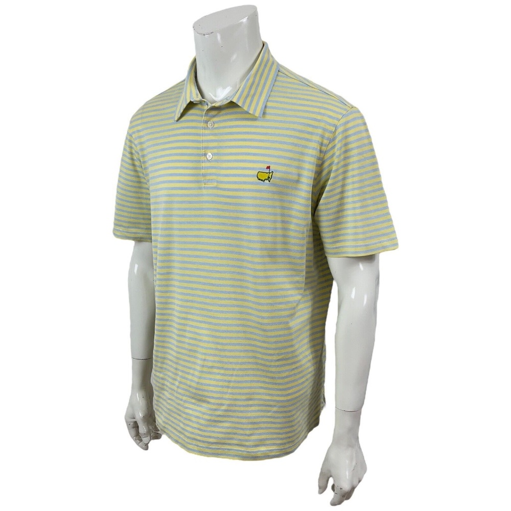 Bobby Jones Golf Shirt Mens Large Augusta National Masters Logo Made Italy